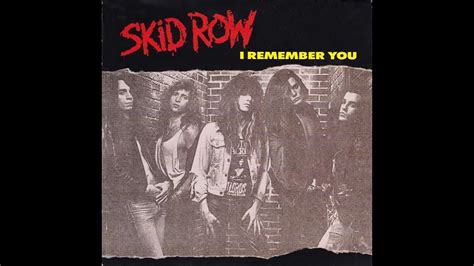 i'll remember you skid row